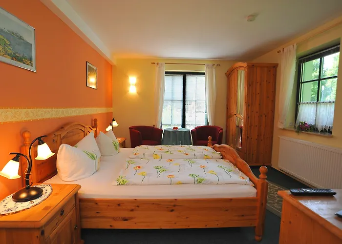 Konukevi Kraeutermuehlenhof Burg (Spreewald)