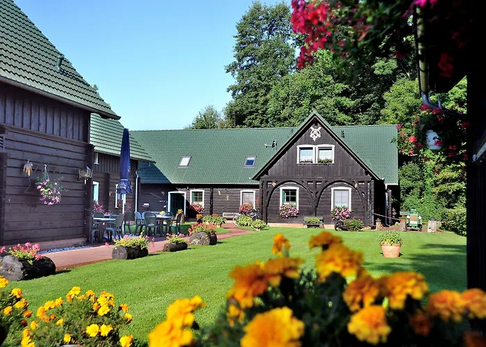 Konukevi Kraeutermuehlenhof Burg (Spreewald)